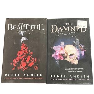The Beautiful And The Damned by Renée Ahdieh Hardcover Books W‎ Maps & Cover Art